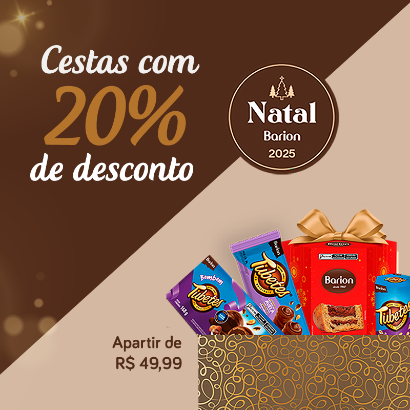 Banner promoção 20% cestas